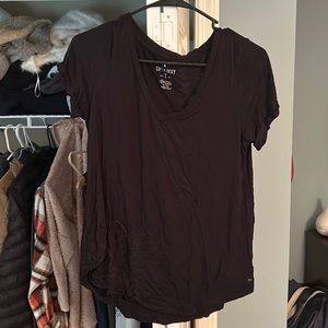 american eagle soft & sexy black tee